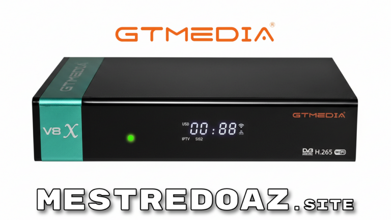 GTMedia V8X Atualização V1.11.20765 – 28/01/2026