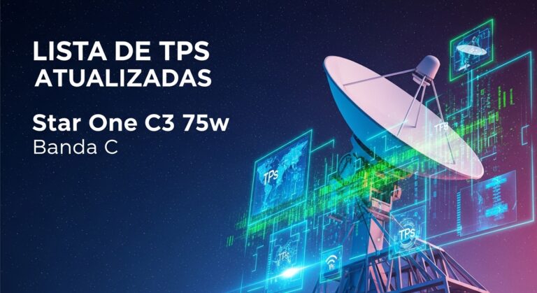 Lista de TPs Atualizadas Star One C3 75w Banda C