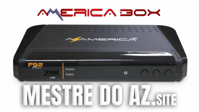 Azamerica F92 Plus Atualização V1.12 – 11/09/2020