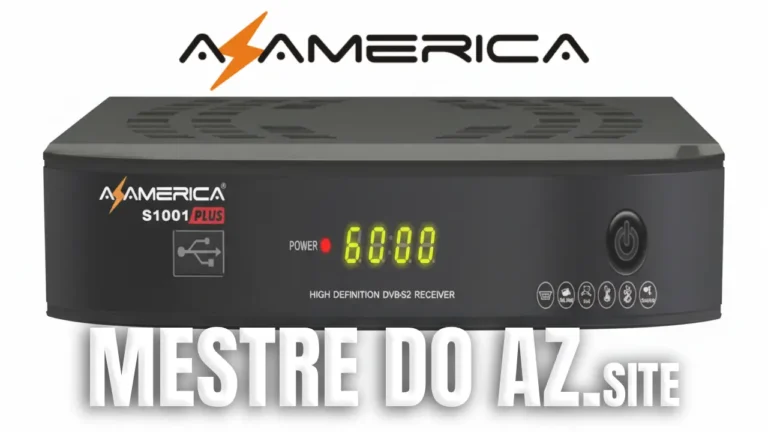 Azamerica S1001 Plus Atualização V1.09 25488 – 17/12/2025