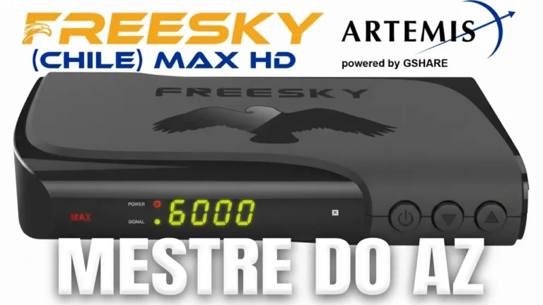 Freesky (CHILE) Max HD Atualização (Artemis) V185 – 12/03/2026