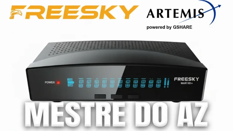 Freesky Max HD Plus Atualização (Artemis) V204 – 12/03/2026