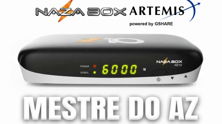 NazaBox NZ10 Atualização (Artemis) V320 – 12/03/2026
