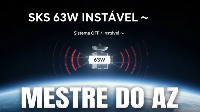 SKS 63W Instabilidade: Sistema OFF após mudança de TP