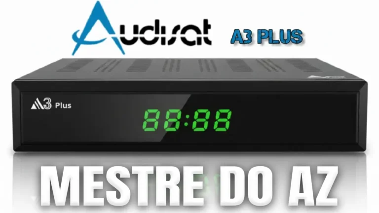 AudiSat A3 Plus Atualização PATCH – 09/04/2026