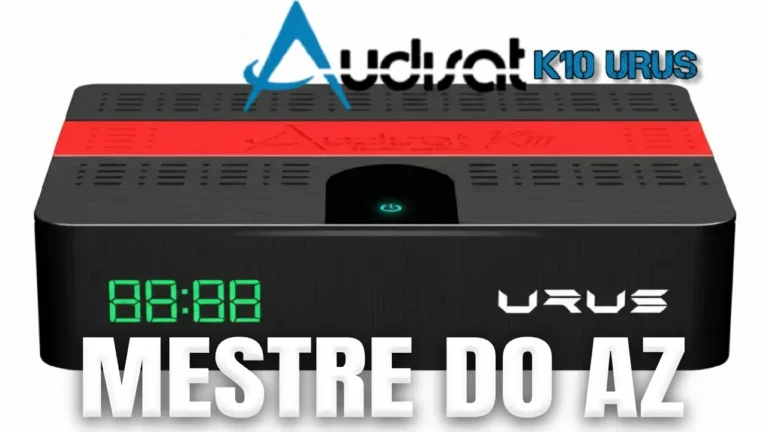 AudiSat K10 Atualização PATCH – 08/04/2026