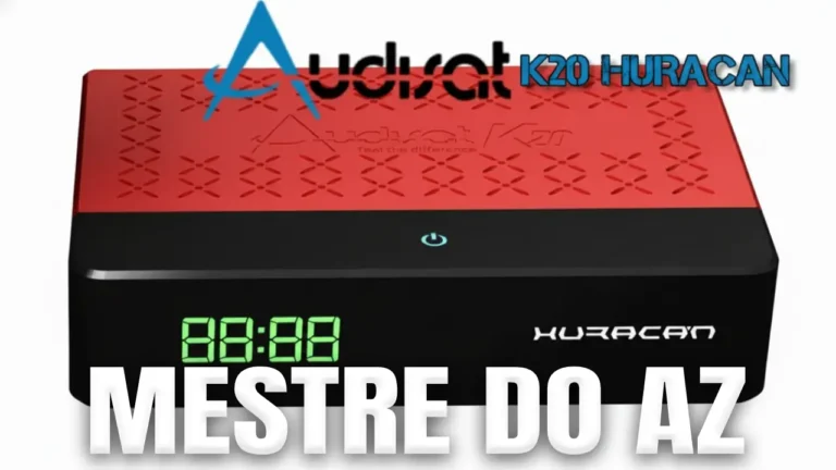 AudiSat K20 Atualização PATCH – 08/04/2026