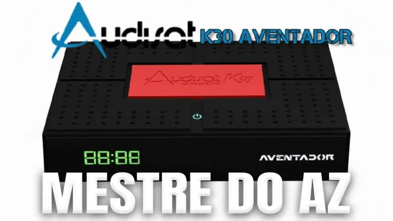 AudiSat K30 Atualização PATCH – 08/04/2026