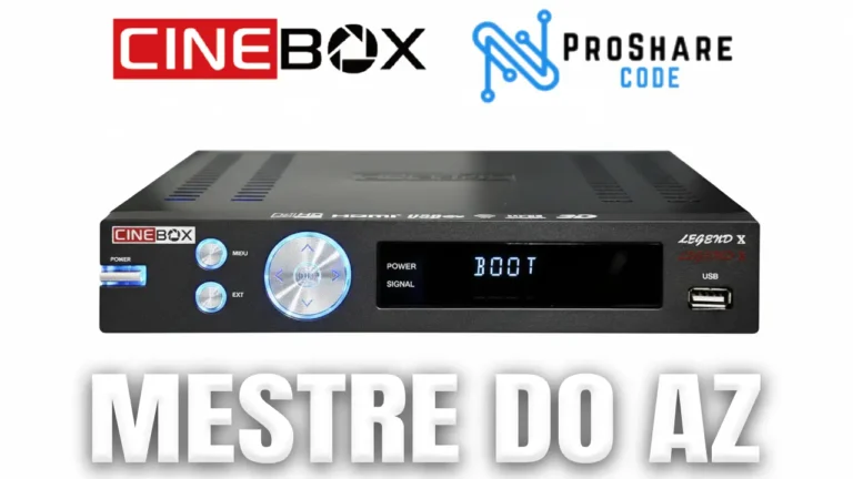 Cinebox Legend X Atualização ProShare V4.0.4 – 02/04/2026
