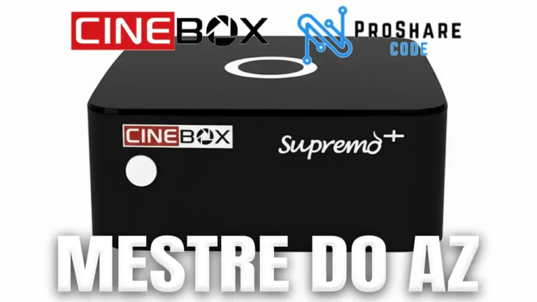 Cinebox Supremo Plus Atualização ProShare V4.01 – 02/04/2026