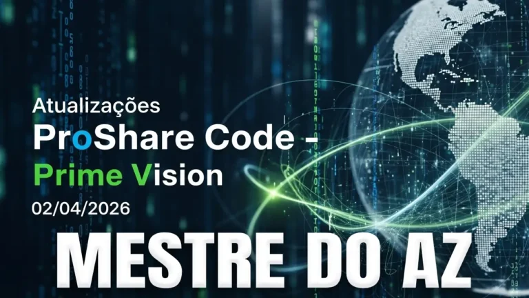Atualizações ProShare Code – Prime Vision – 02/04/2026