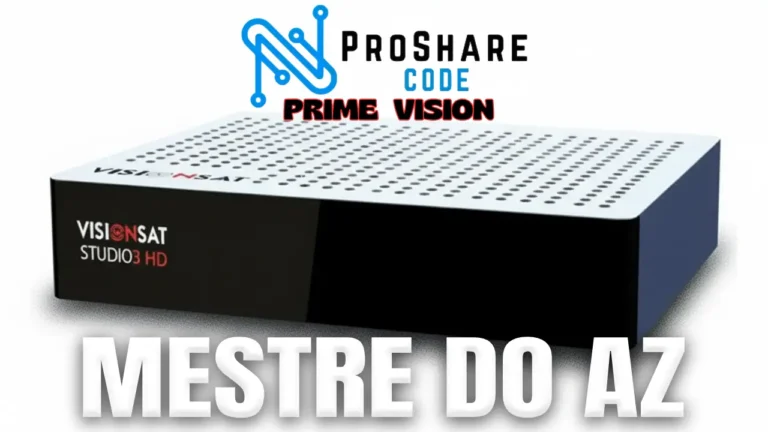 Visionsat Studio3 HD Atualização Proshare V4.01 – 02/04/2026