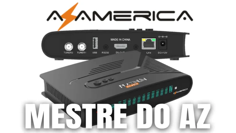Azamerica Platinum GX Pro Atualização V1.64 – 17/04/2026